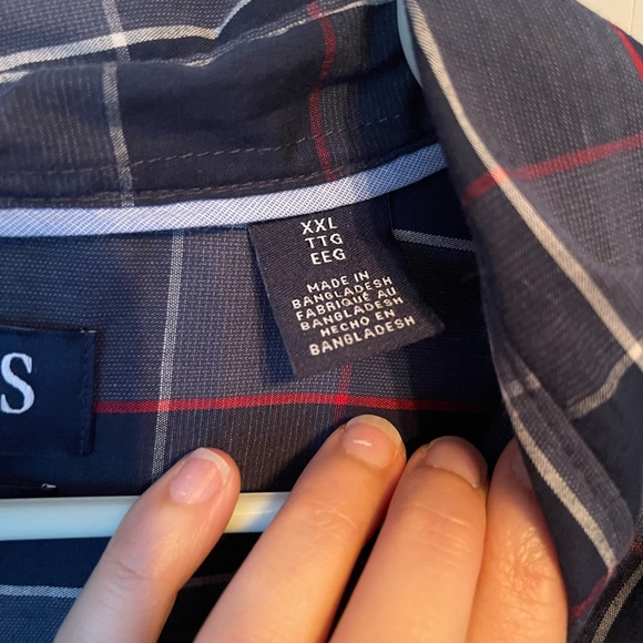 NWT Chaps easy care men’s button down - Picture 5 of 7